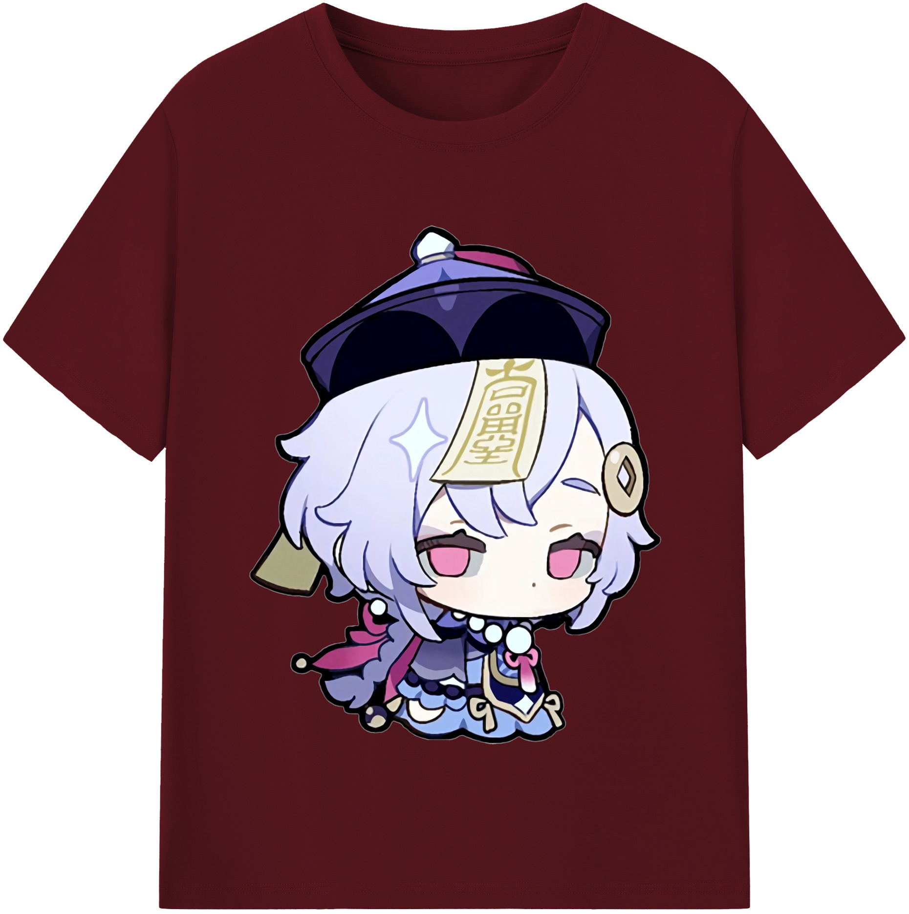 げんし神 七七 なな  genshin Nana 綿100％半袖Tシャツ（フロントプリント）